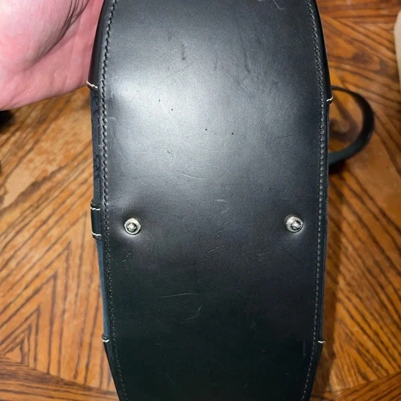 Authentic Black Dooney & Bourke Signature Hobo Purse - Picture 5 of 8